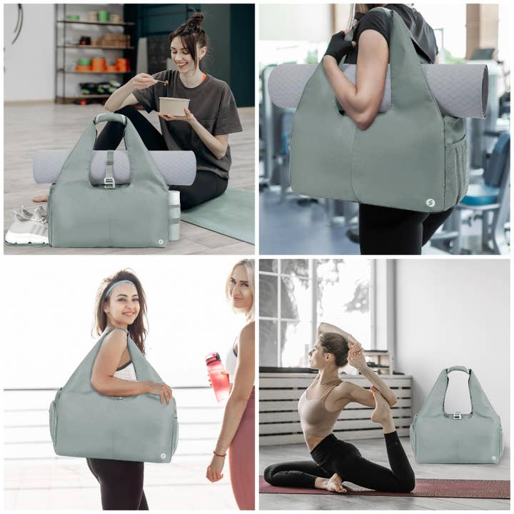 wandf – Engroshandel Sportstaske – unisex – Sportsnew Yoga Gymtasker med våd- og tør opbevaringslommer -SN3130