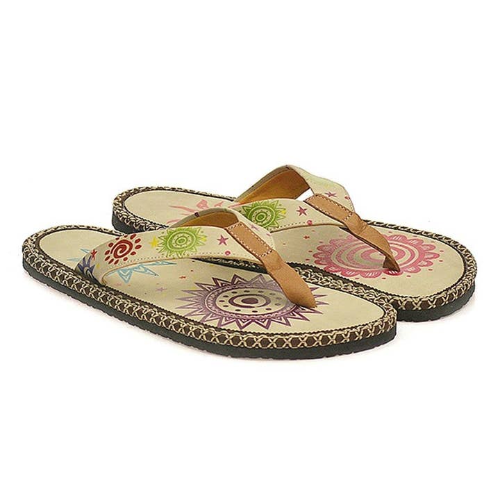 Kräm Sol Flip-Flop CAL403 för wholesale av Goby