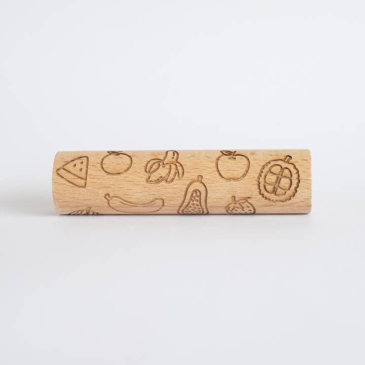 Studio de Rijk - Wholesale Wood toy – Child - Wooden roller - Fruit