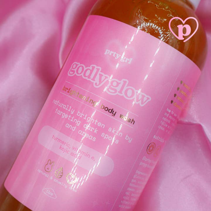 godly glow brightening wash for wholesale by prty grl beauty