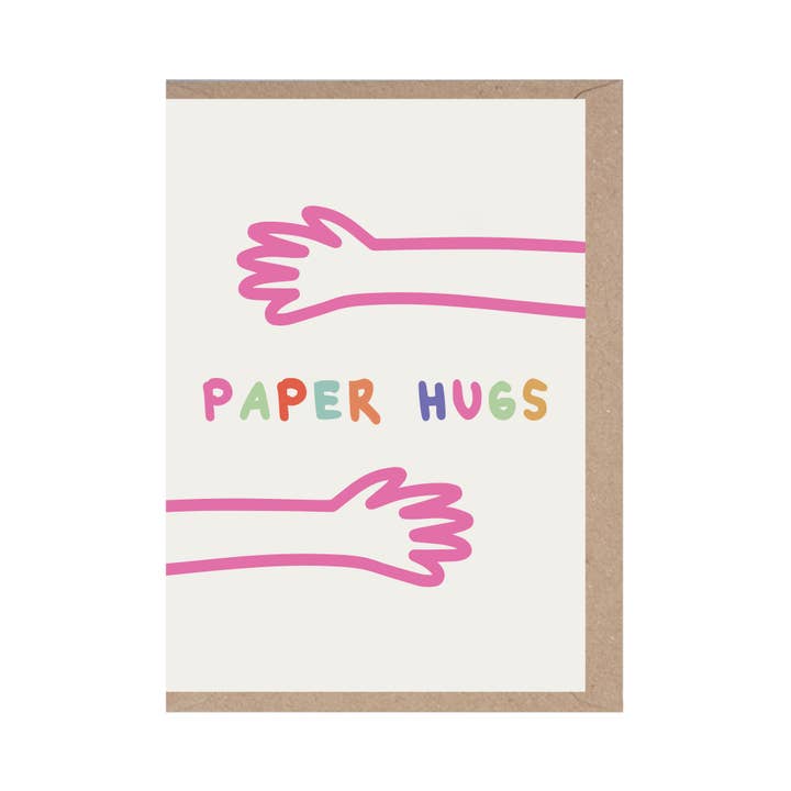 Rumble Cards - Wholesale Everyday Greeting Card - PAPER HUGS - GREETING CARD - STATIONERY