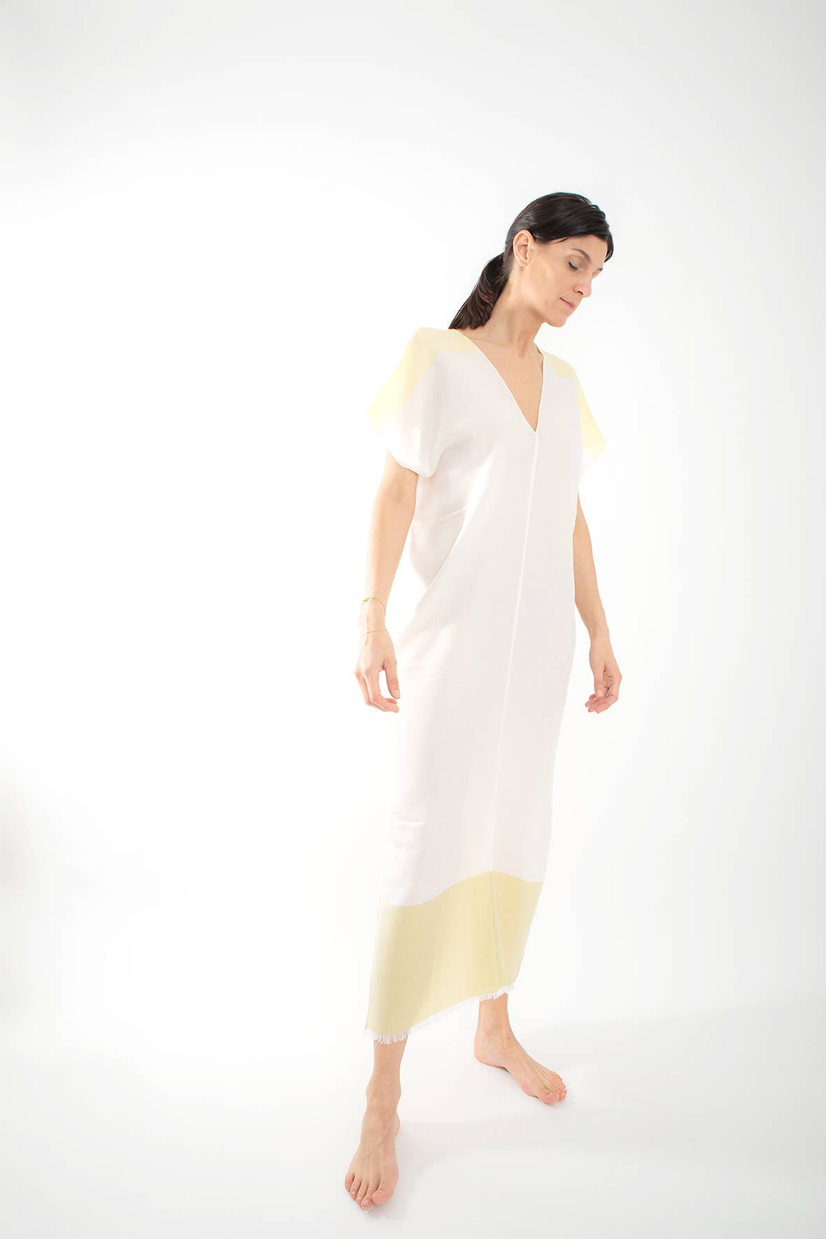 Abstract - Wholesale Swim Cover Up - Women's - Viscose and cotton caftan costume cover10