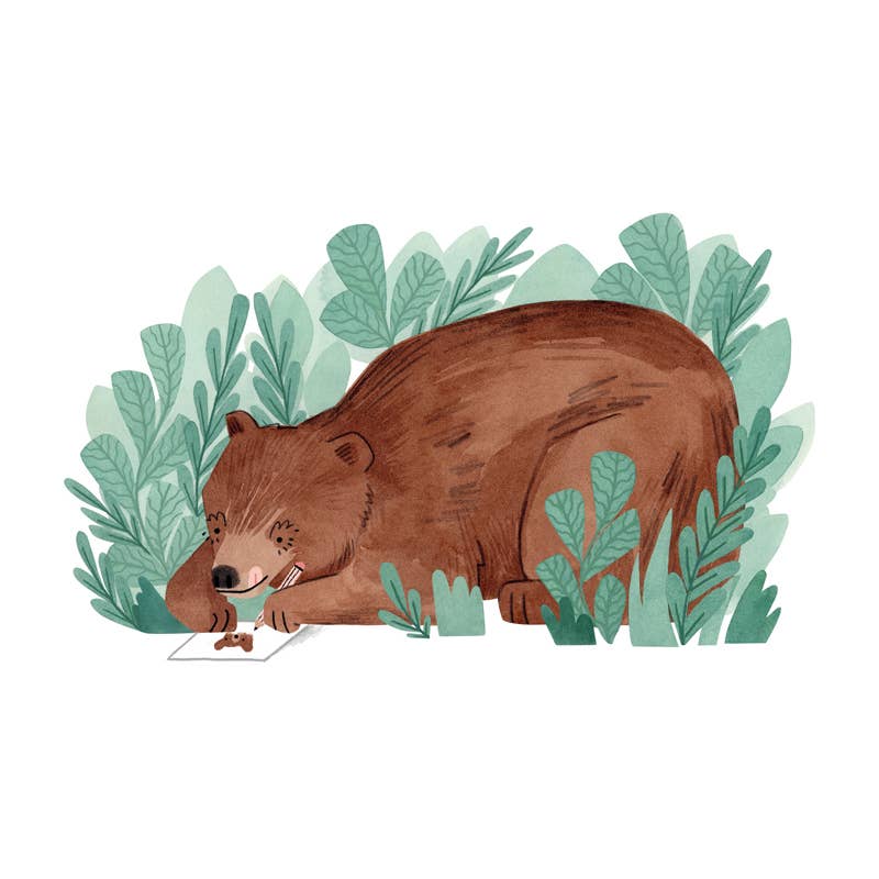 Natàlia Juan Abelló - Wholesale Art Print - Creative Bear Art Print3