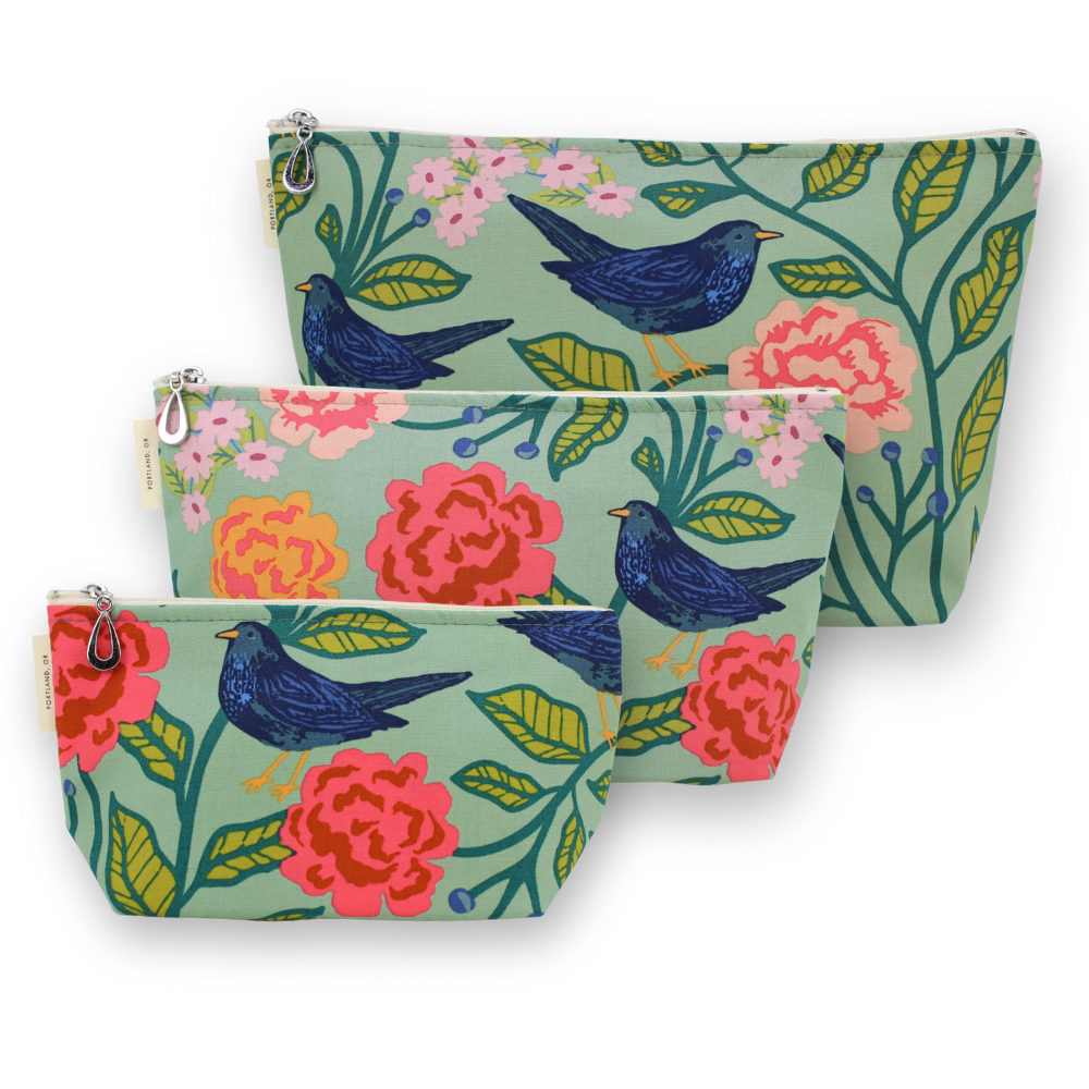 Dana Herbert – bolsa de maquilhagem e cosméticos por atacado – Conjunto de Bolsas de Maquilhagem - P, M, + G (Poupe 2,00 $)18