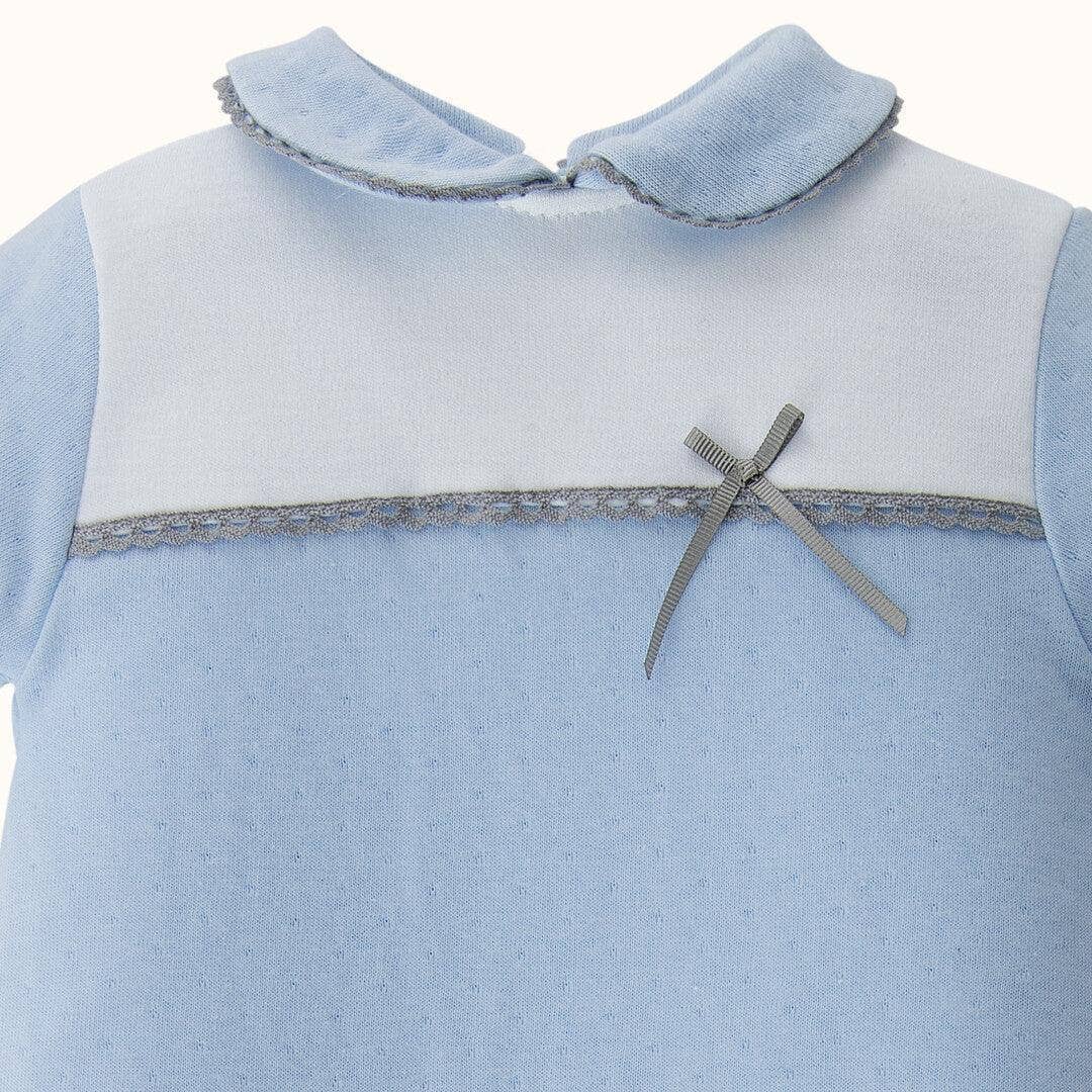 Pim-Pam-Pum - Wholesale Jumpsuit - Baby - Mimo Blue Babygrow3