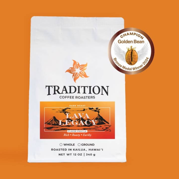 Lava Legacy: Dark - National Award Winner for wholesale by Tradition Coffee Roasters