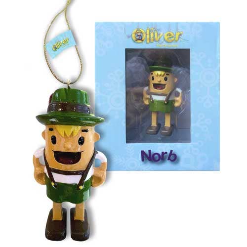 Norb Ornament for wholesale by Oliver the Ornament