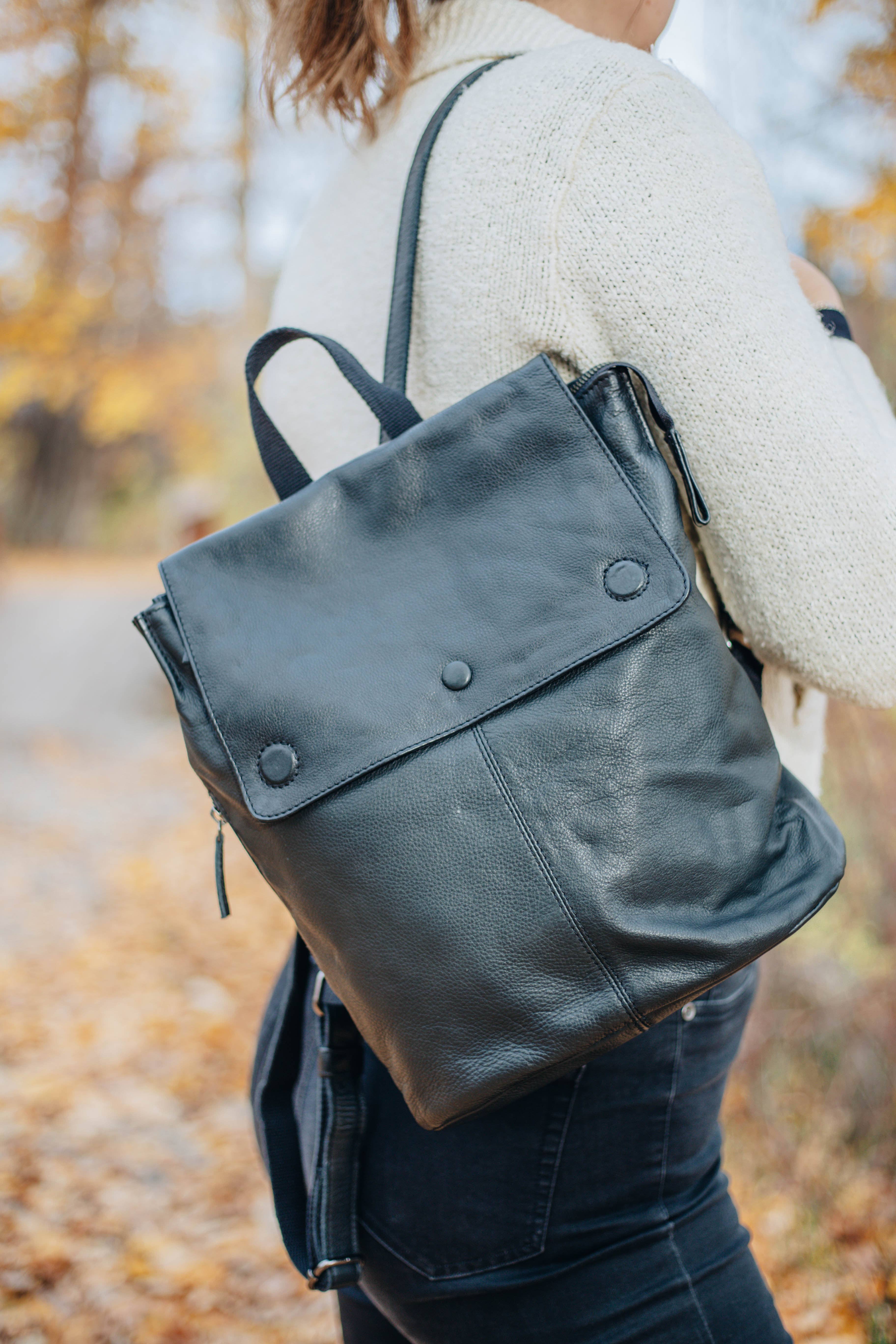 Keaan Leather Goods - Wholesale Backpack - Women's - [ARIA] BACKPACK | SUPER SOFT NAPPA LEATHER26