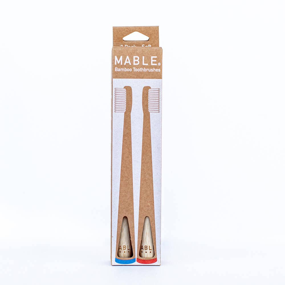 MABLE – wholesale Tandborste – Bambu Tandborste av MABLE - två Pack - Original2