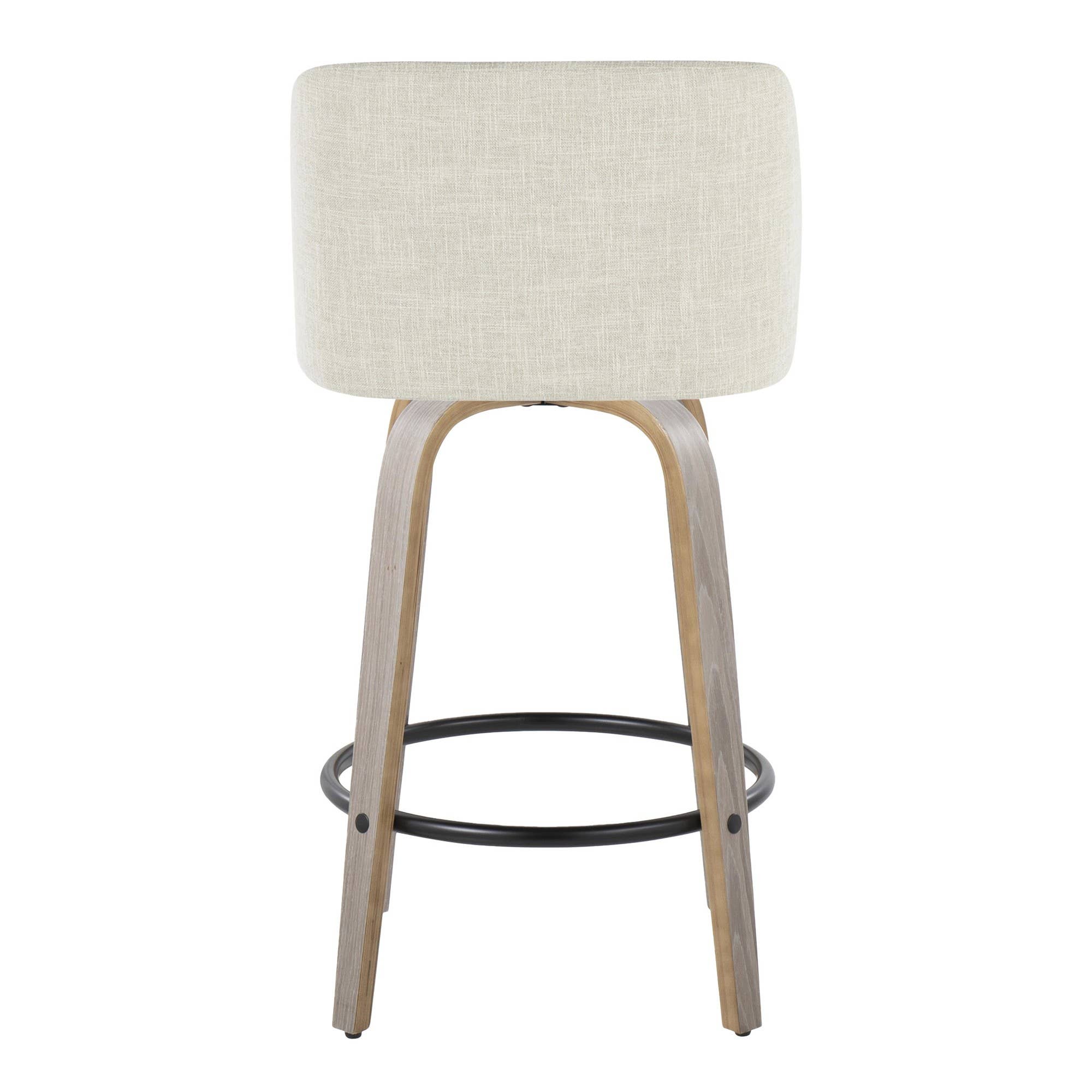 LumiSource and Grandview Gallery - Wholesale Stool - Toriano 26" Fixed Height Counter Stool Q - Set of 227