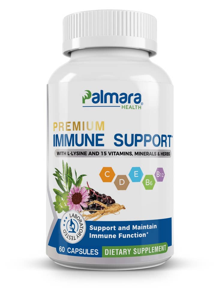 Palmara Health Premium Immune Support for wholesale by Natural Cure Labs