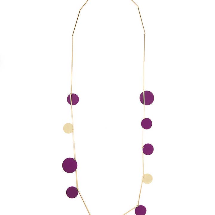 ZENZII Jewelry - Vendita all'ingrosso Collane a bavaglio - Collana Lunga a Cerchio Piatto