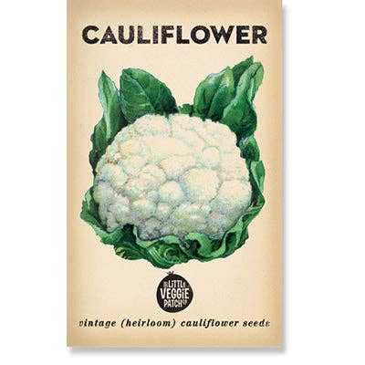 Cauliflower 'Snowball' Heirloom Seeds for wholesale by Little Veggie Patch Co