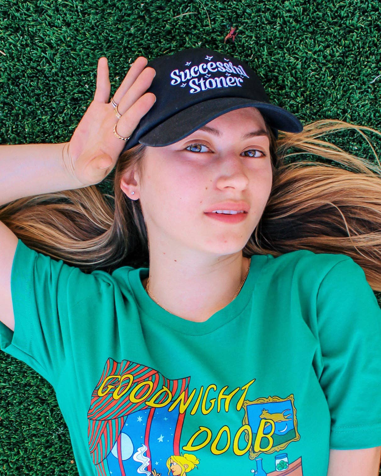 Cabin 7 Originals – Großhandel Basecap – Damen – Erfolgreiche Stoner Dad Hat