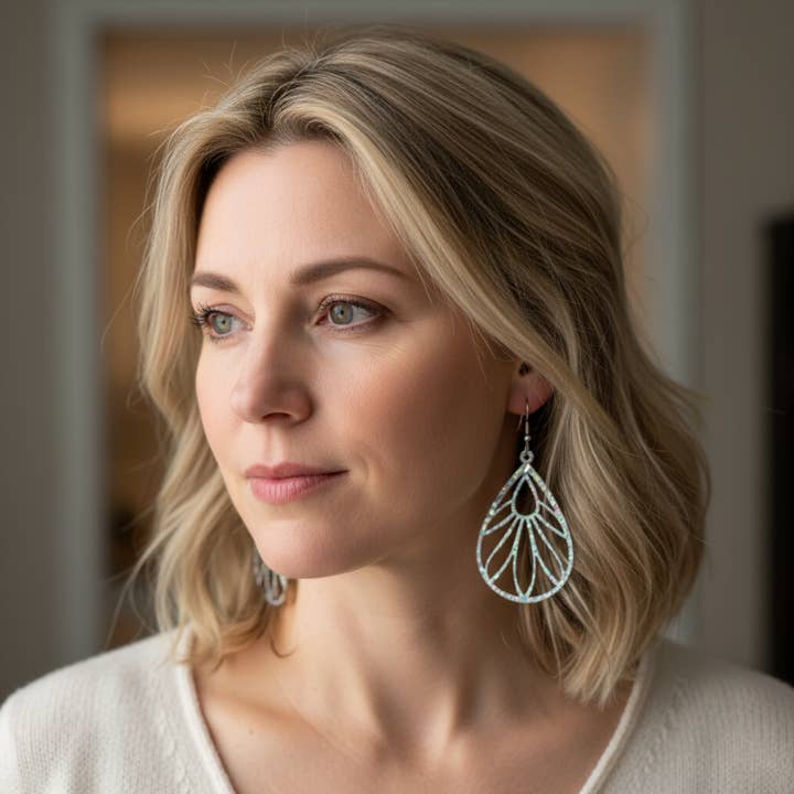 Ocean Mist Teardrop Elegance for wholesale by Chromani