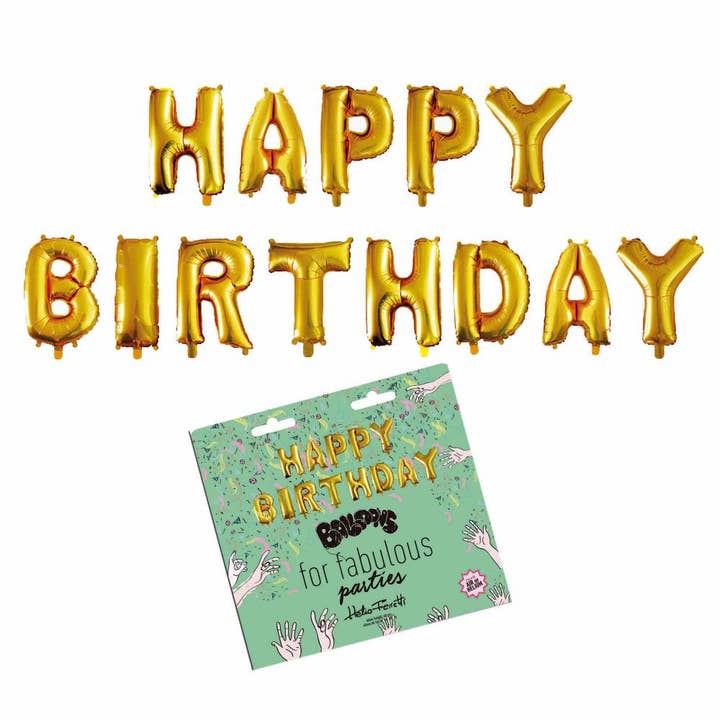 Helio Ferretti - Wholesale Balloon - BALLOONS "HAPPY BIRTHDAY" HF