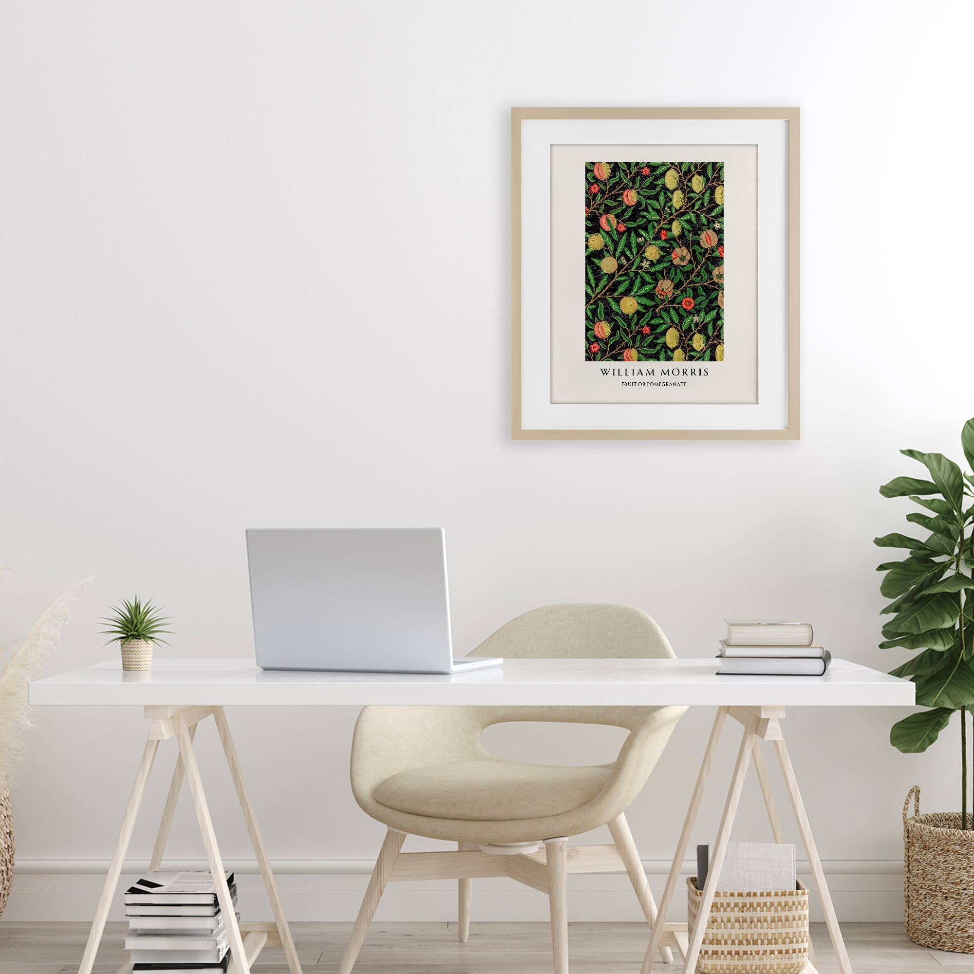 Stupell Industries - Wholesale Wall Sign - William Morris Fruit Or - Print Under Glass Wall Art4