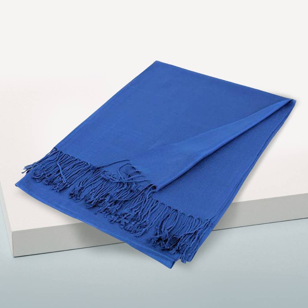 Sensibling Corp. - Vente Écharpe – femme - Écharpe châle unie en pashmina48