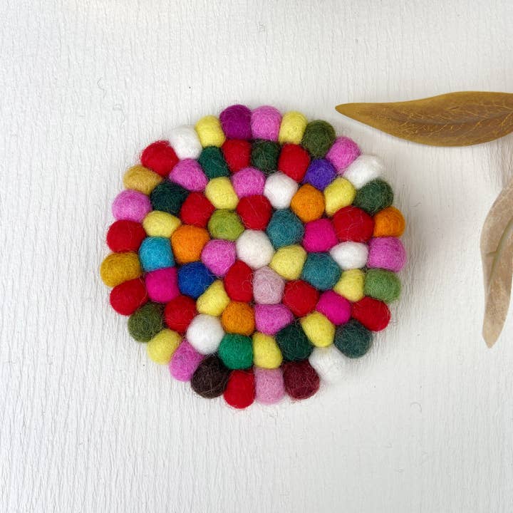 mildstyles – wholesale Coasters – Wool Felt Round Coasters Placemats Potholders Gifts