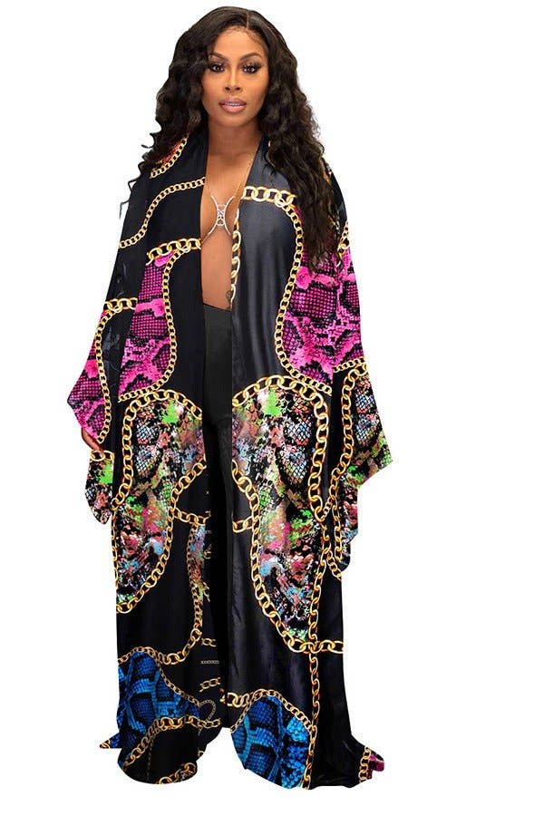 Aria Romance - Wholesale Kimono - Women's - Colorblock Smock Top9