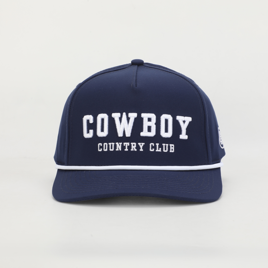 Cowboy Country Club - Wholesale Trucker Hat - Unisex - Letterman Hat0