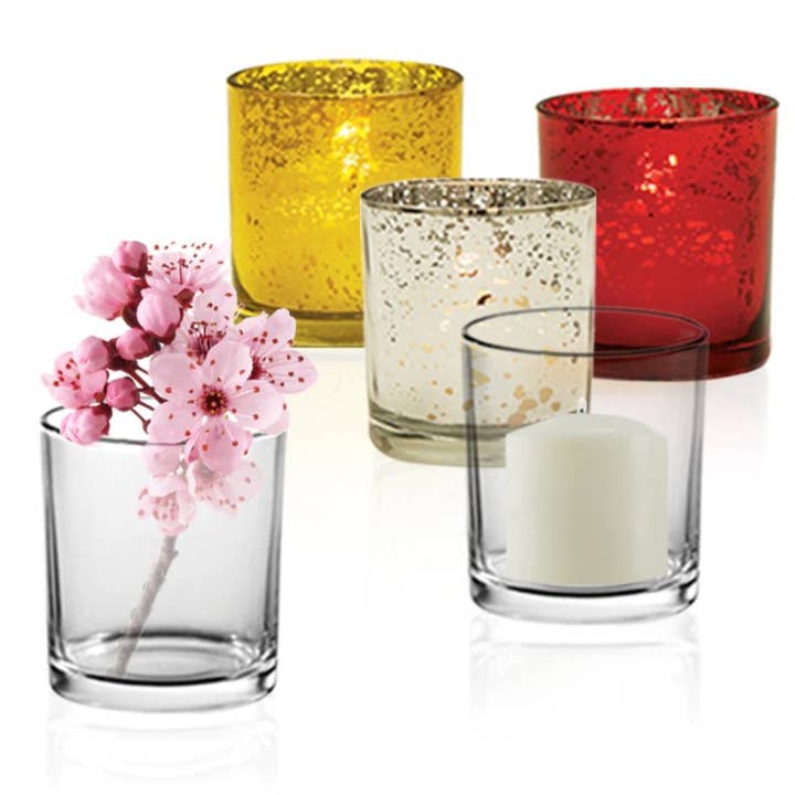 Galore Home - Wholesale Candle Holder - 3.1" Top | Candle Holder (Inner Coated)1