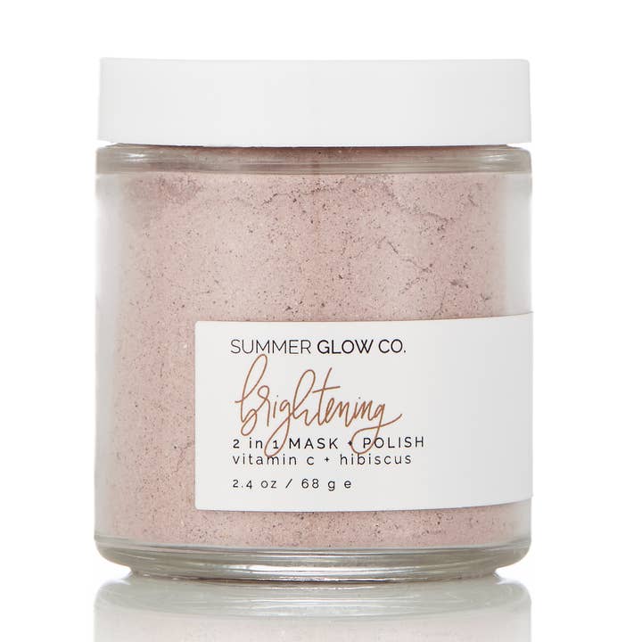 Summer Glow Co. - Wholesale Skincare Face Mask - Brightening Mask and Polish