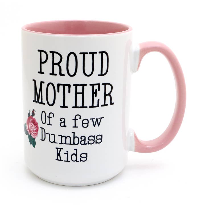 Proud Mother 15 oz Mug for wholesale by Lenny Mud
