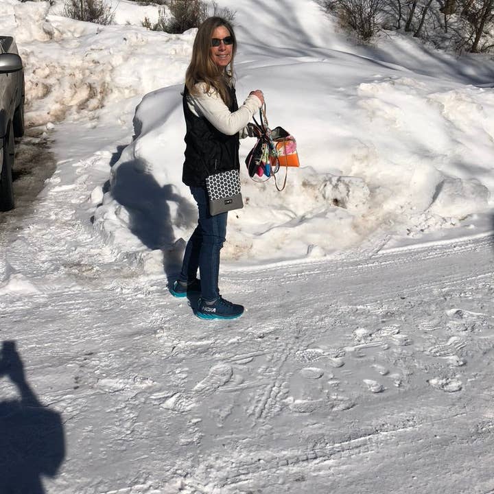 OlovesM.com - Wholesale Crossbodytas - Dames - Stella Black Cross Body Purse-Peace5