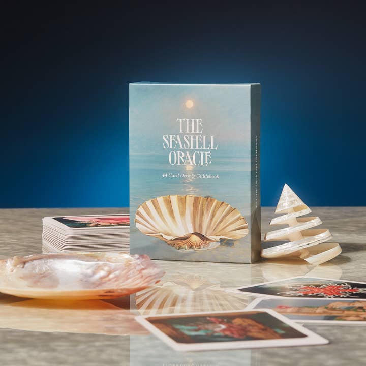 Broccoli - Wholesale Tarot Cards - The Seashell Oracle: 44 Card Deck and Guidebook
