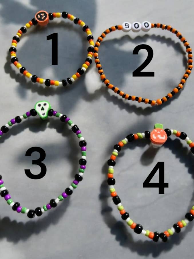 Set #2 Braccialetti di Halloween per la vendita all'ingrosso da parte di Ka_Creative_Art