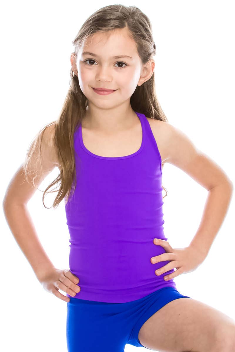 KurveShop - Wholesale Tank Top - Kids - KIDS JERSEY RACERBACK TANK11