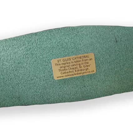 Oakapple Designs Ltd - Wholesale Decorative Figurine - Wild Boar of St. Giles - Reproduction Misericord Carving.4