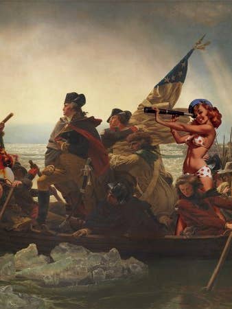 Yankee Doodle Candy 16x24 for engroshandel hos Alter Images Art