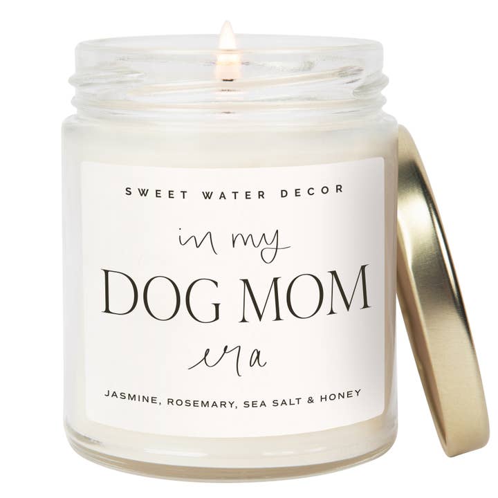 Sweet Water Decor - Wholesale Jar/Filled Candle - In My Dog Mom Era Soy Candle - Home Decor & Gifts