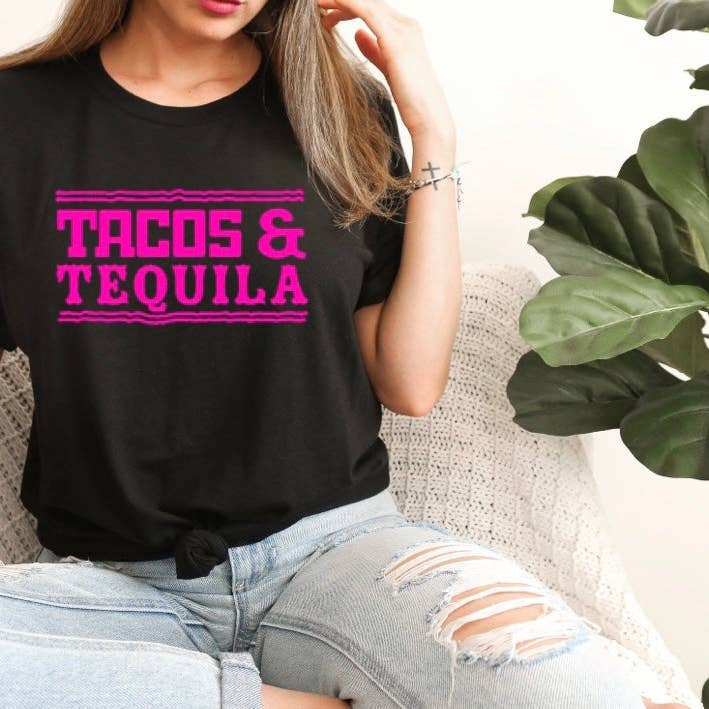 Axle Rose Co - Wholesale Sublimation Transfer - Tacos & Tequila transfer