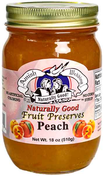 Hudson Meat Company - Wholesale Preserves - PRESERVES PEACH     -     AMISH WEDDING0