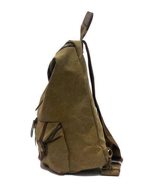ZEDE PARIS - Wholesale Backpack - Women's - SAINT-PAUL - Canvas and leather backpack46