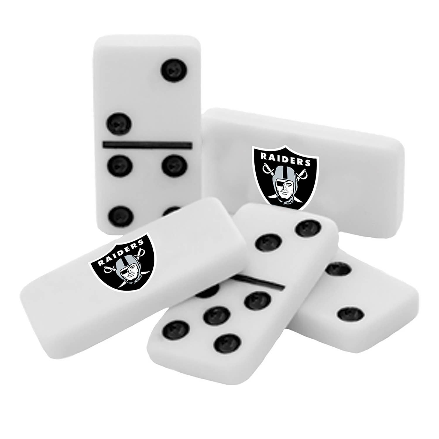 Masterpieces Puzzles - Wholesale Dominoes - Las Vegas Raiders Dominoes1