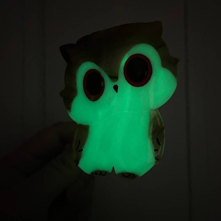 TheDivaSoap - Wholesale Hair Clip - Women's - Owl Hair Clip,Luminous Animal Claw Clip