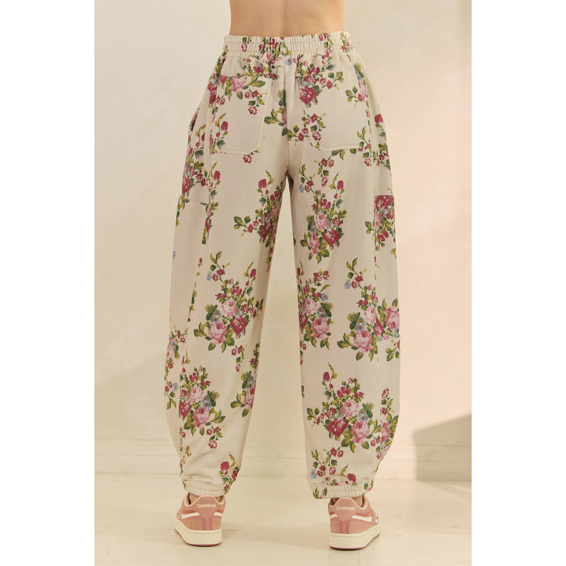 Veveret - Wholesale Pants - Women's - Printed French Terry Pants2