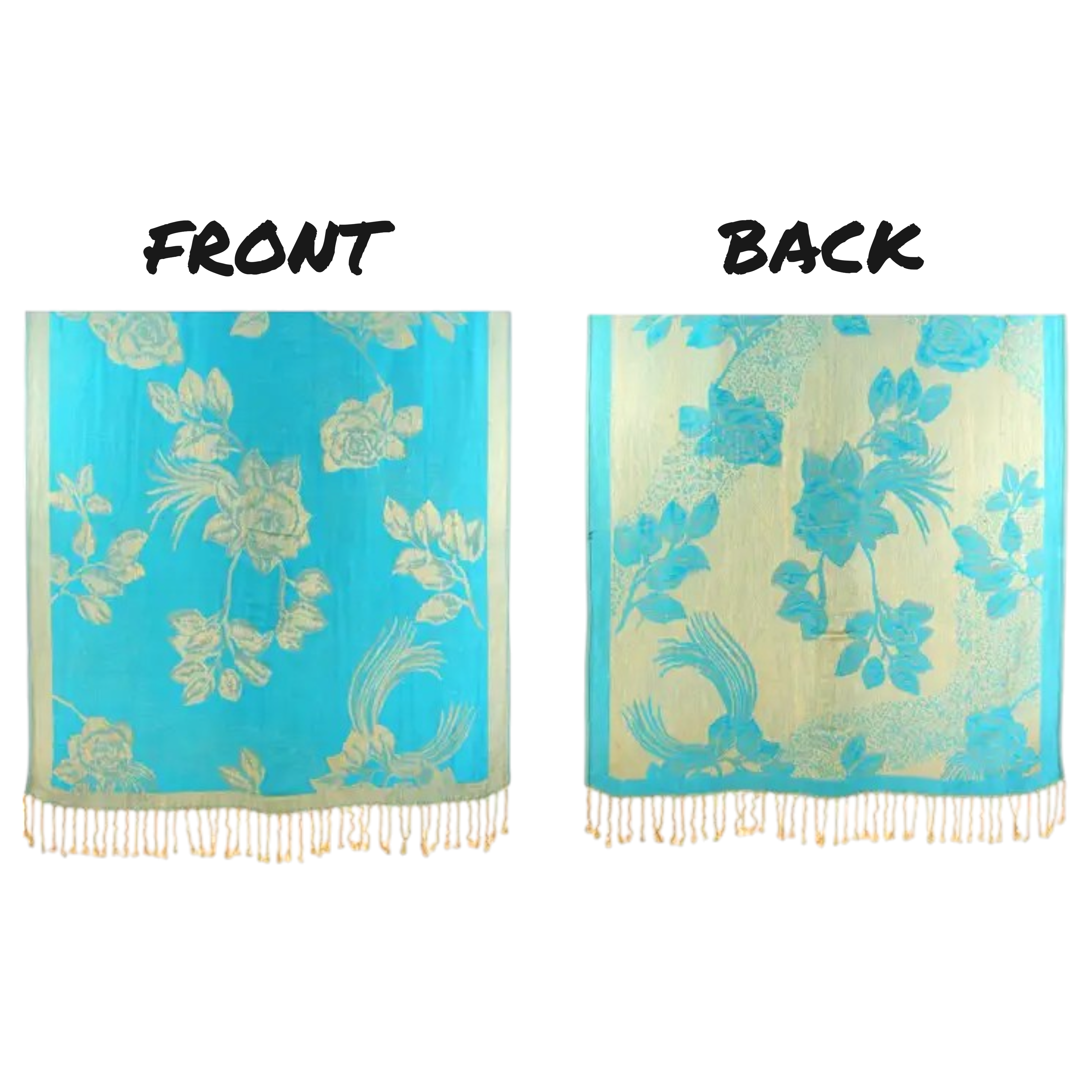 TAPA fashion – wholesale Wrap – Women's – Rose Pashmina RP2025. (12pc)52