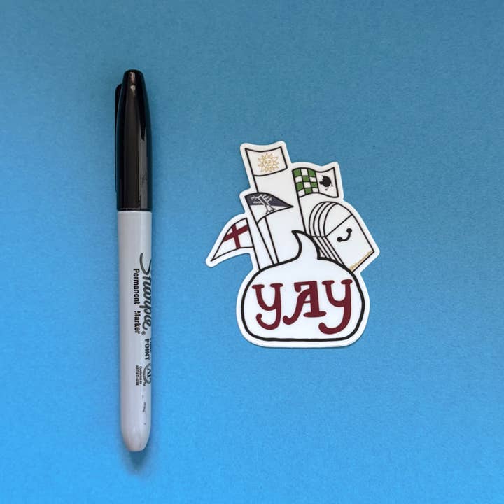 hollymarshmallow - Wholesale Sticker - And There Was Much Rejoicing Sticker1