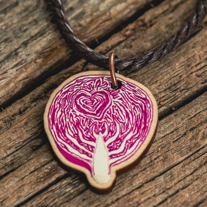 Cabbage Necklace for wholesale by Plant Posse