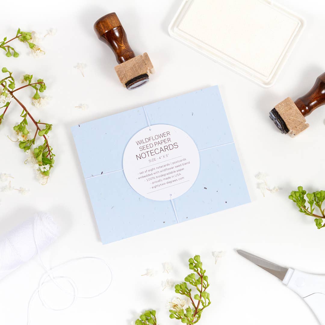 Studio 82° - Wholesale Stationery/Notecard Set - Wildflower Seed Notecards8