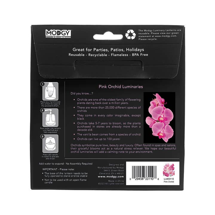 Modgy - Wholesale Lantern - Luminary Lantern - Pink Orchid4