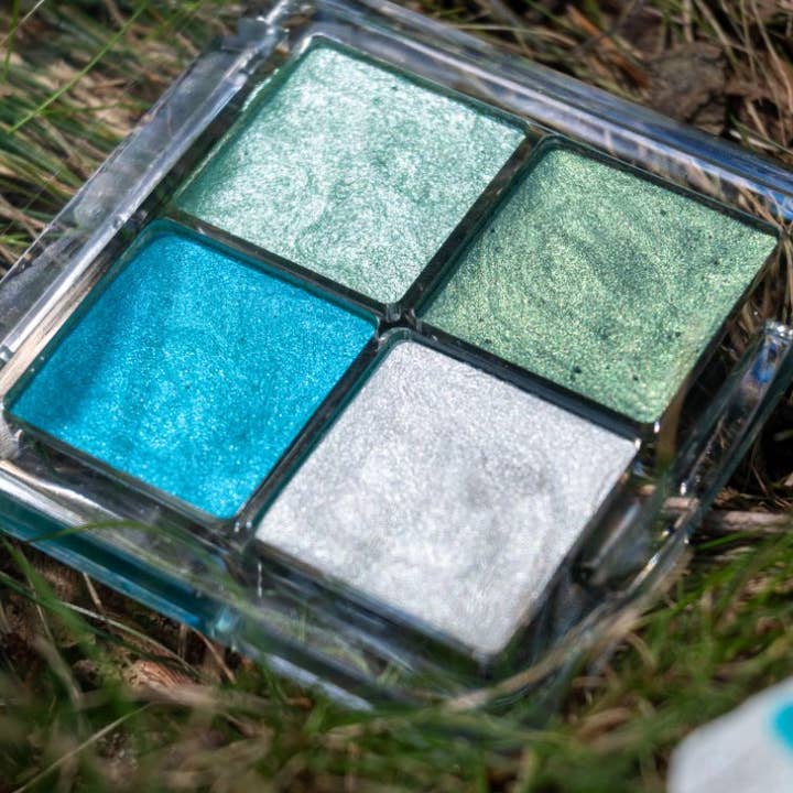 Mint Mirage Watercolor Shimmer Paints for wholesale by Naturah