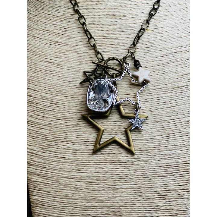 Scooples Jewelry - Wholesale Pendant/Charm Necklace - Gypsy Star