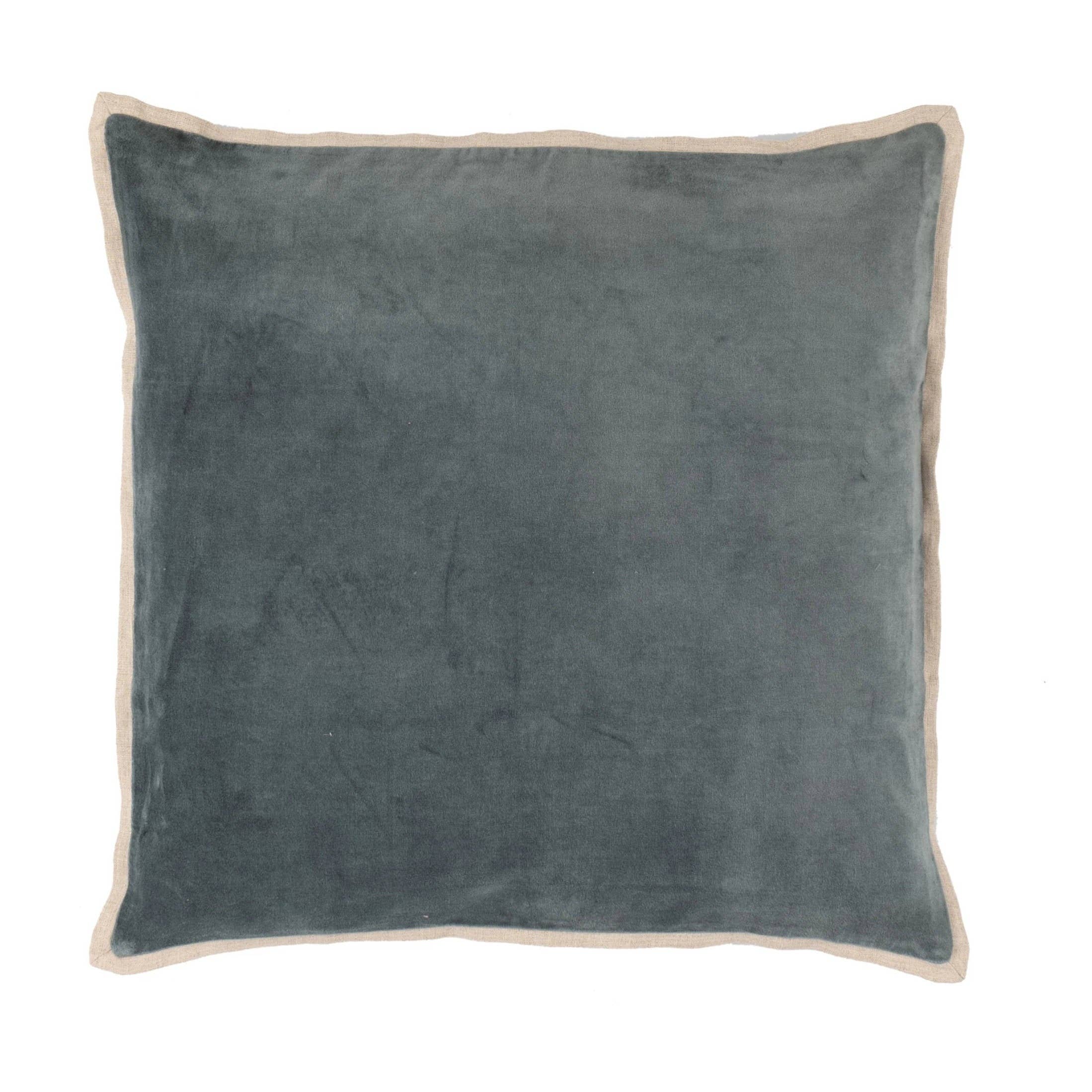 Annie Selke - Wholesale Throw Pillow Cover - Gehry Velvet/Linen Decorative Pillow Cover | Pacific2
