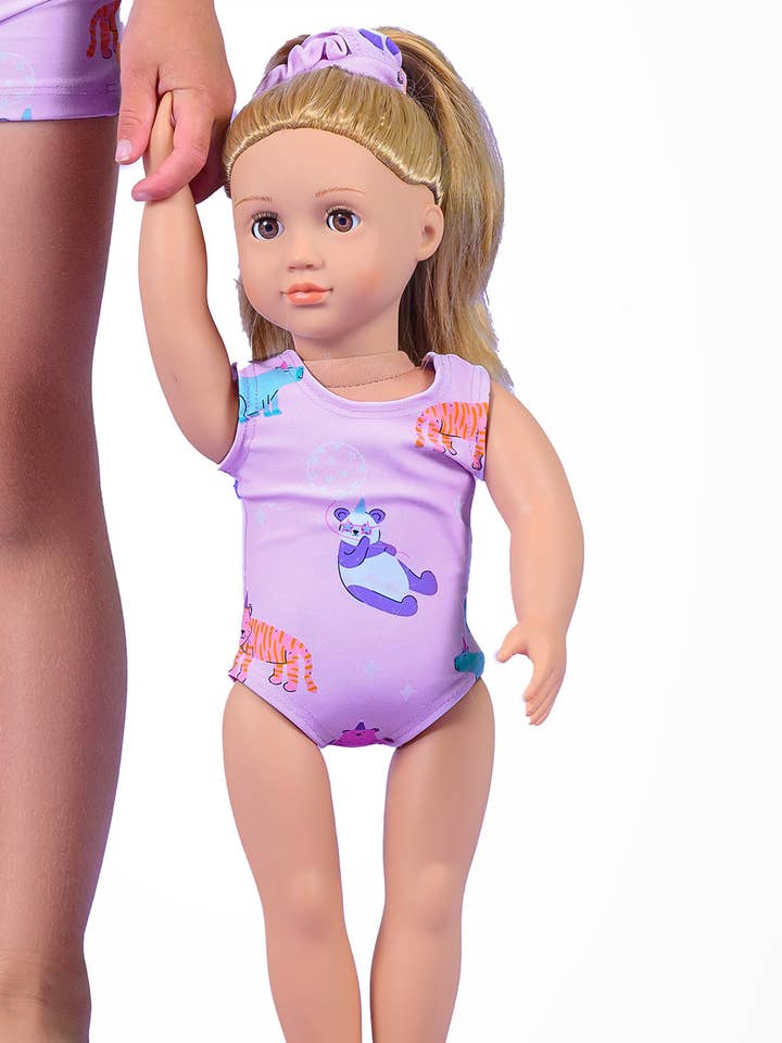 Collant Tamanho Boneca Party Animals por atacado de Destira